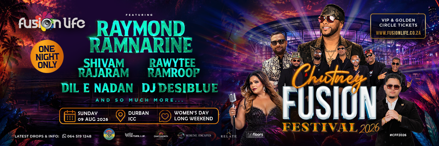 Chutney Fusion Festival 2026 | Durban ICC