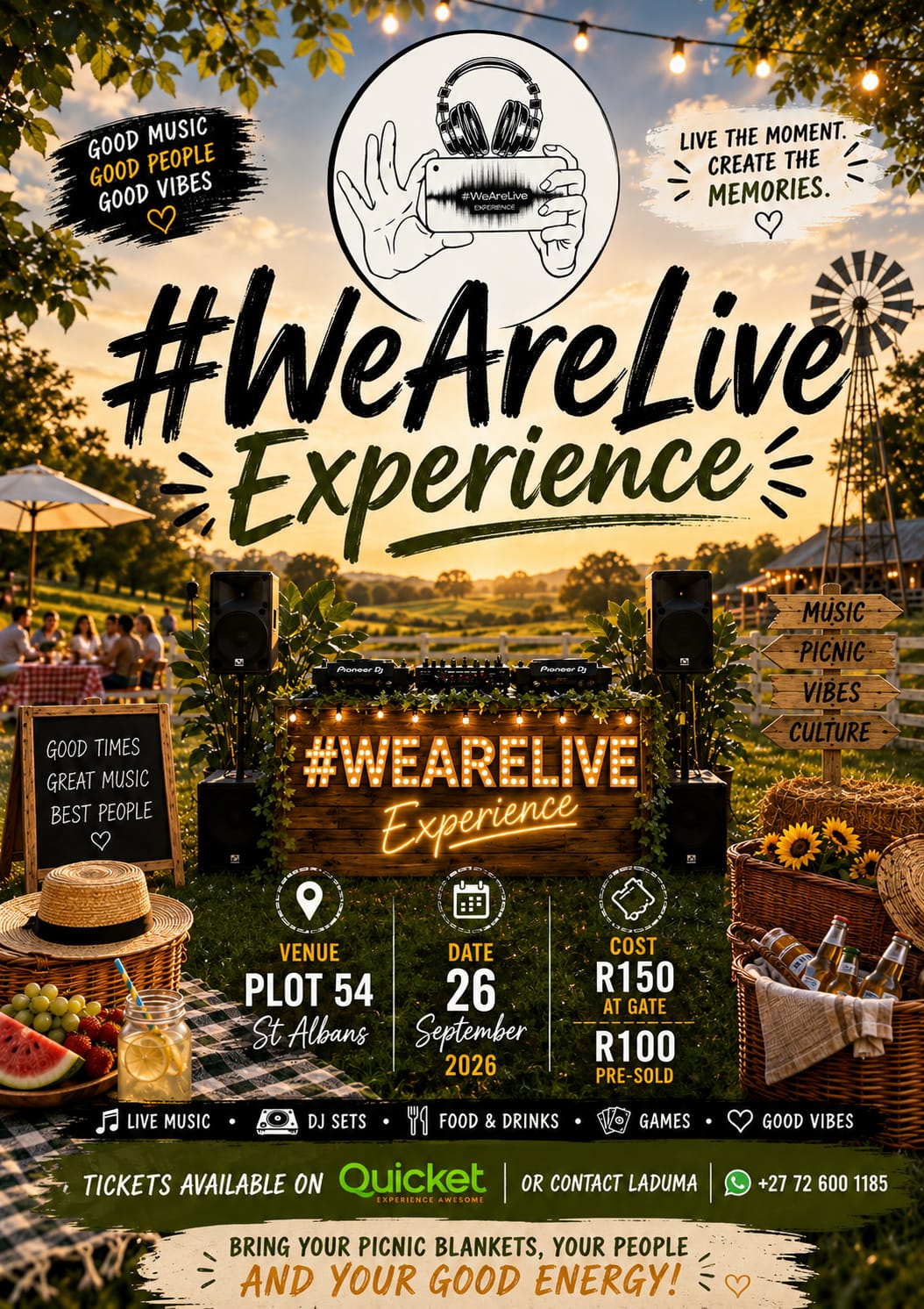 We Are Live Experience