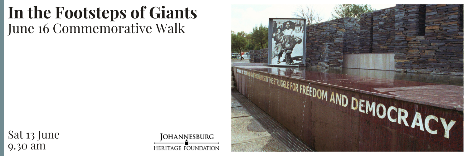 In the Footsteps of Giants - June 16 Commemorative Walk