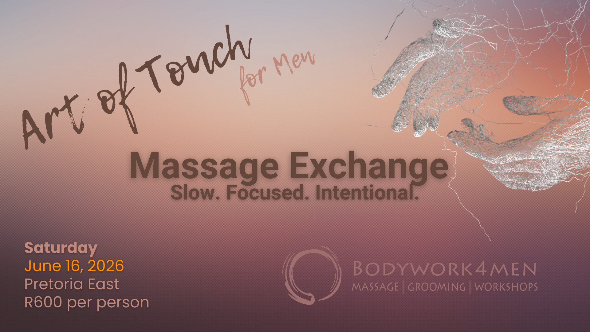Massage Exchange (men only) -  16 June 2026