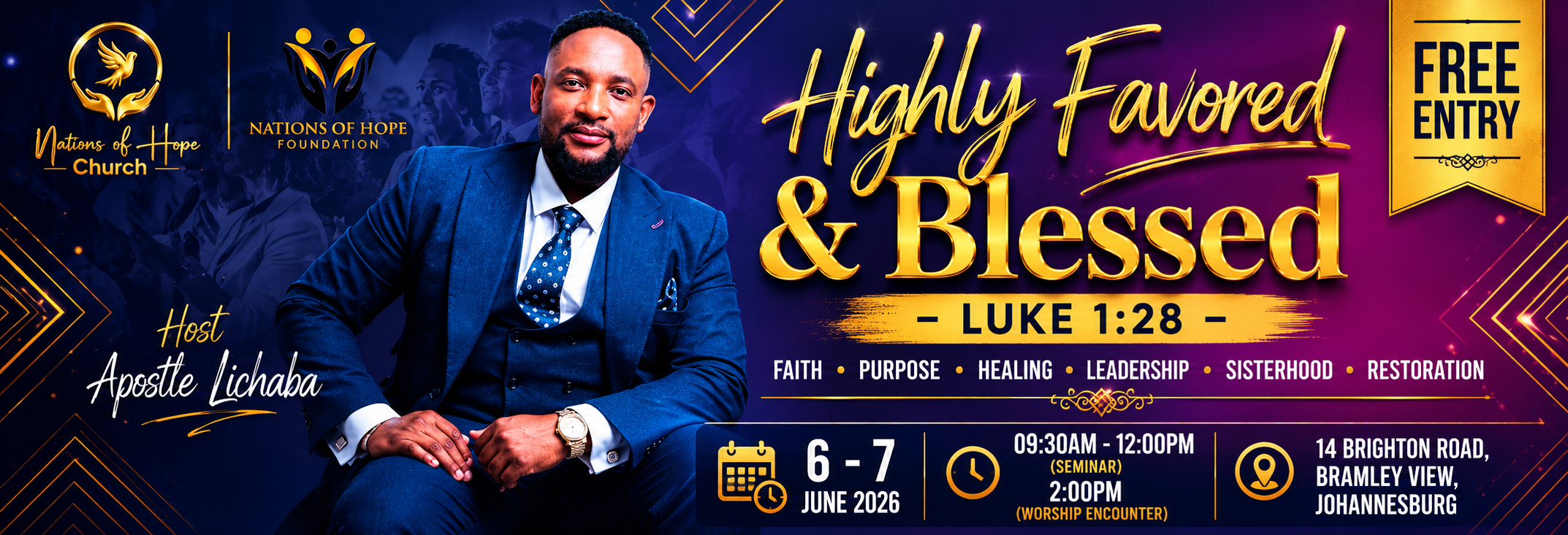 Nations of Hope: Blessed and Highly Favoured