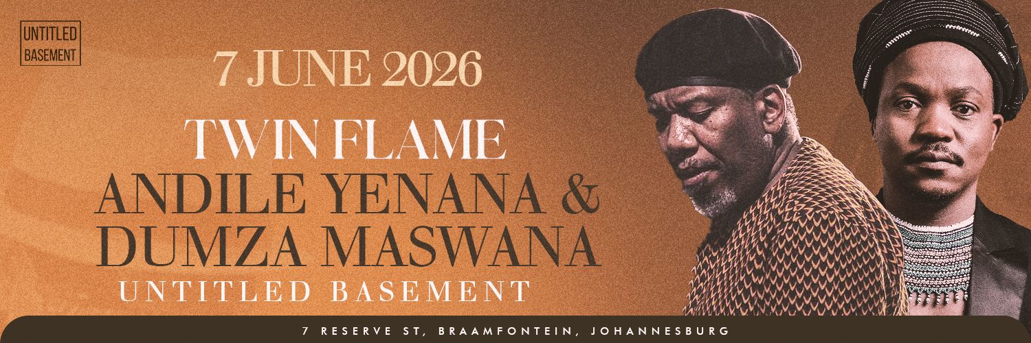 Twin Flame Presents IHAMBO YENGOMA with Andile Yenana and Dumza Maswana