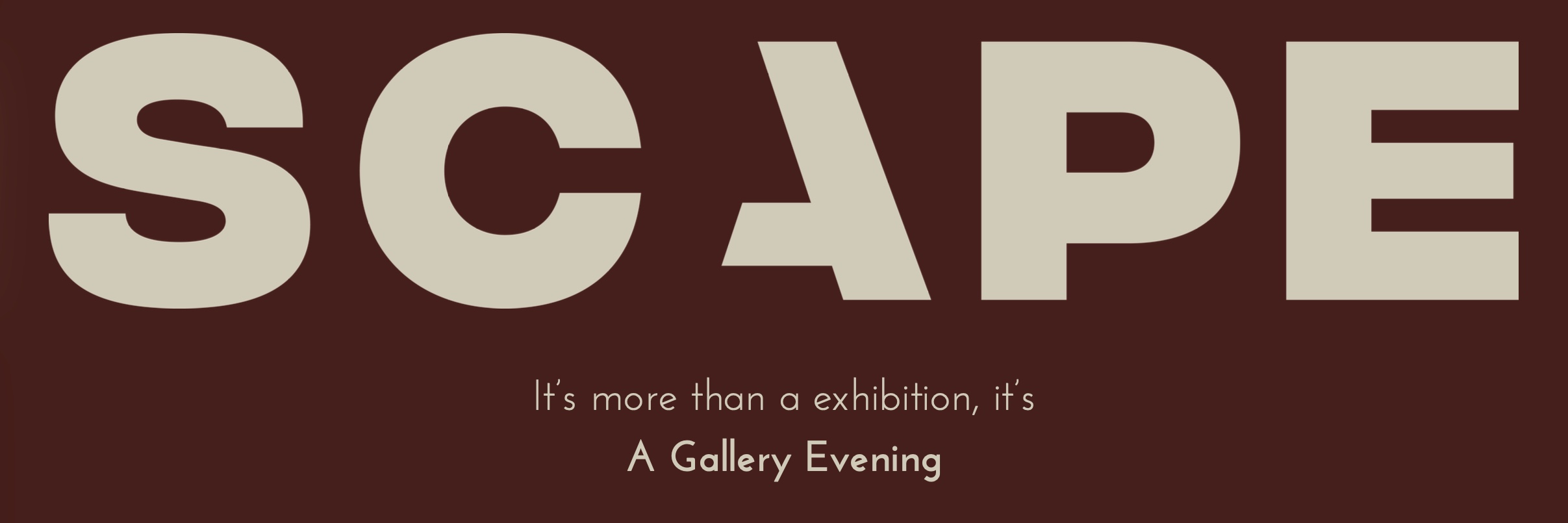 A Gallery Evening By Scape Events
