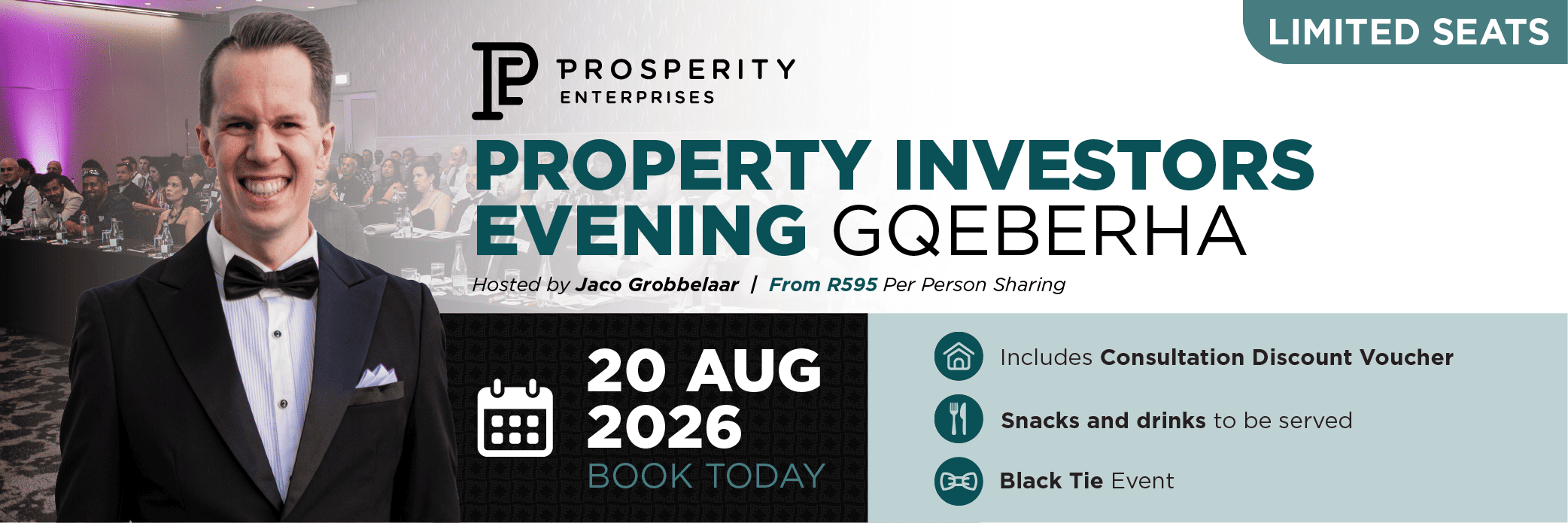 Be Prosperous - Property Investors Evening - Gqeberha 20 August 2026