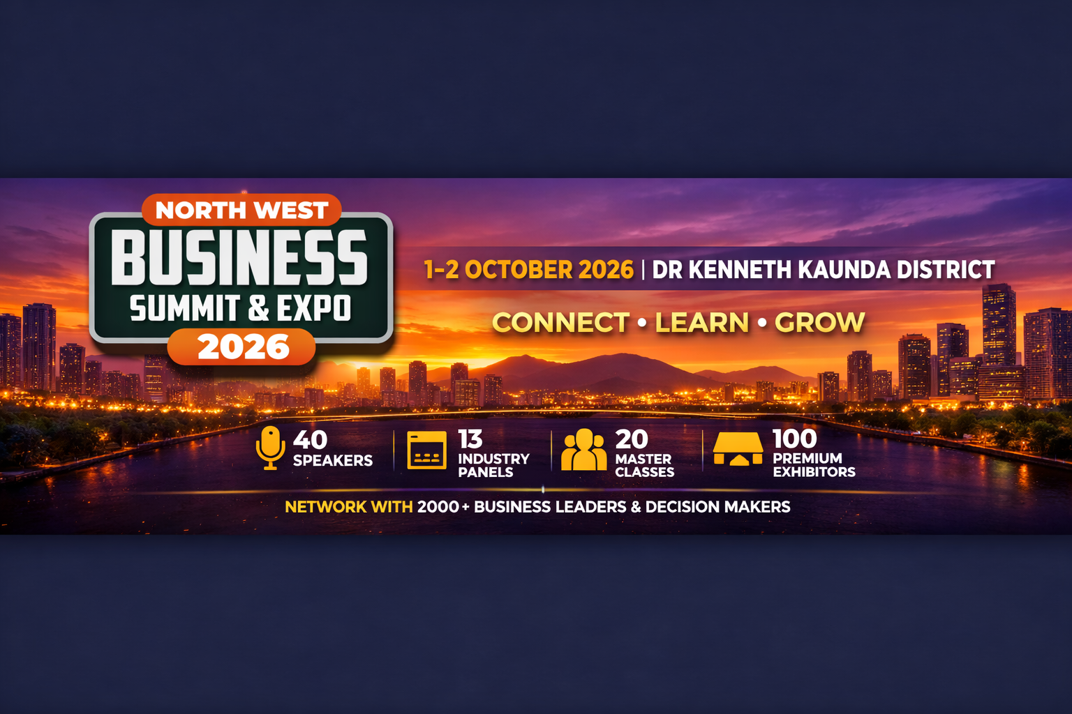 North West Business Summit and Expo 2026 - Dr Kenneth Kaunda District Edition