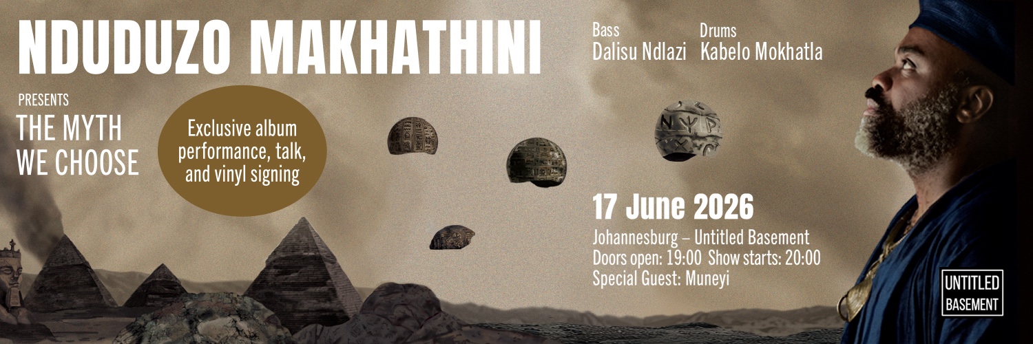 Nduduzo Makhathini Presents The Myth we choose "Exclusive album performance, talk, and vinyl signing"
