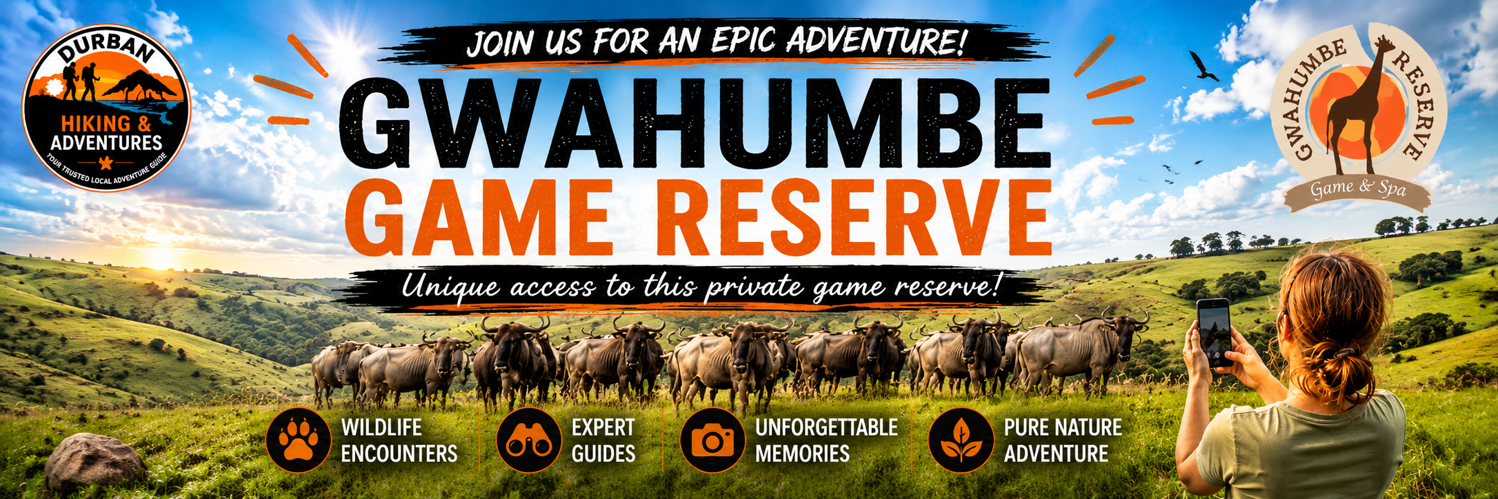 Gwahumbe Game Reserve Walking Safari