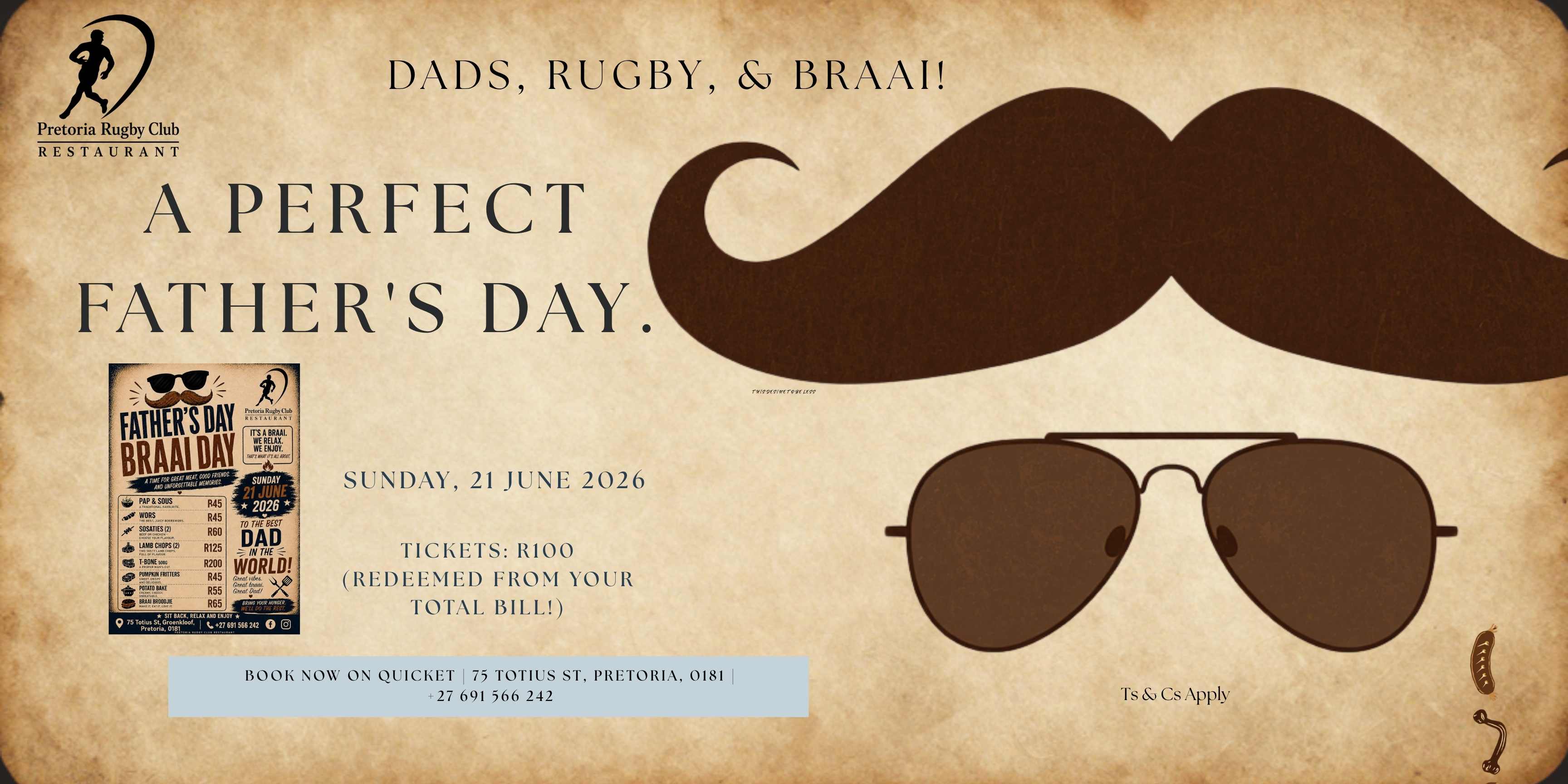 FATHER'S DAY BRAAI DAY