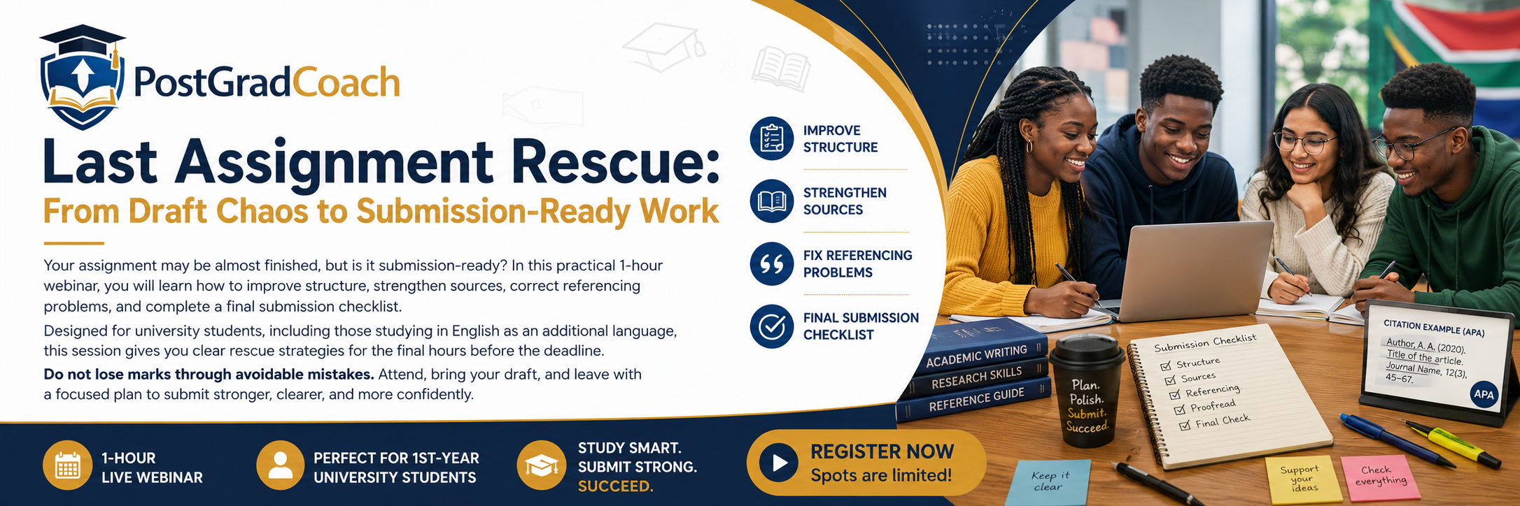 Last Assignment Rescue: From Panic Draft to Submission-Ready Academic Work