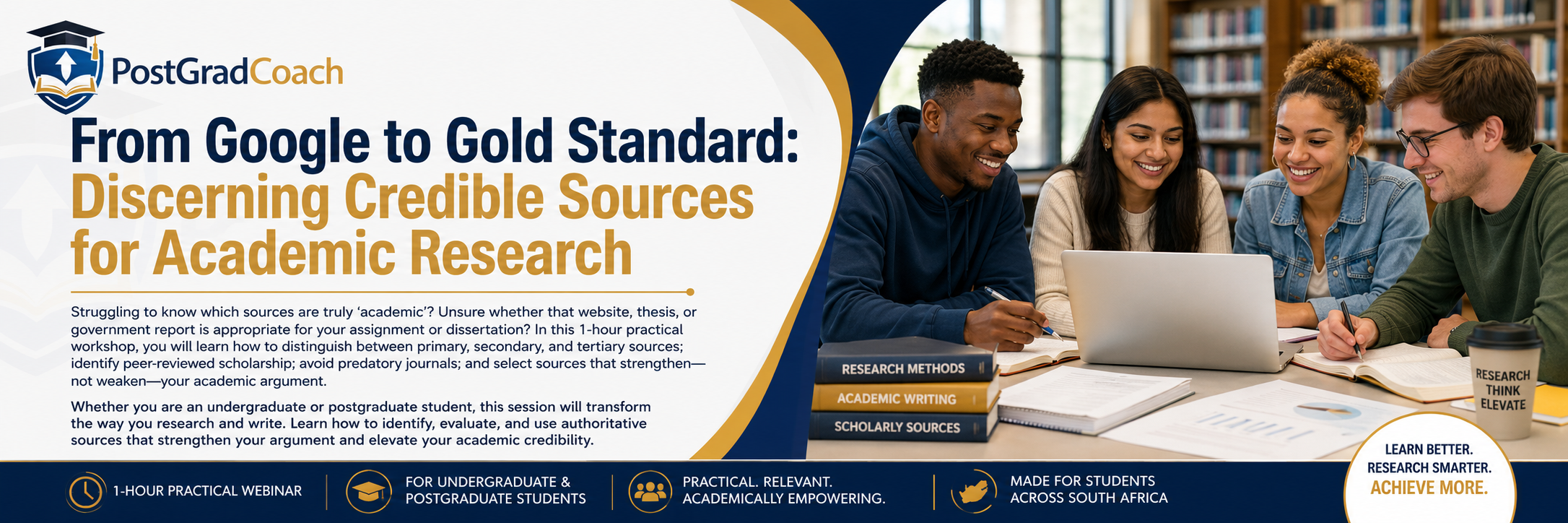 From Google to Gold Standard: Discerning Credible Sources for Academic Research