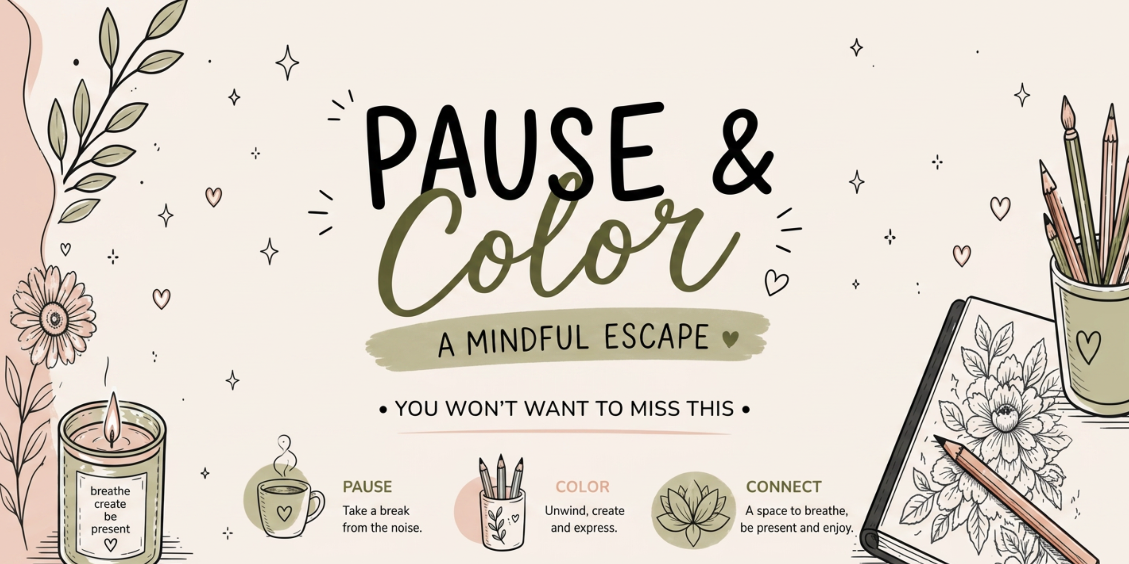 Pause & Color