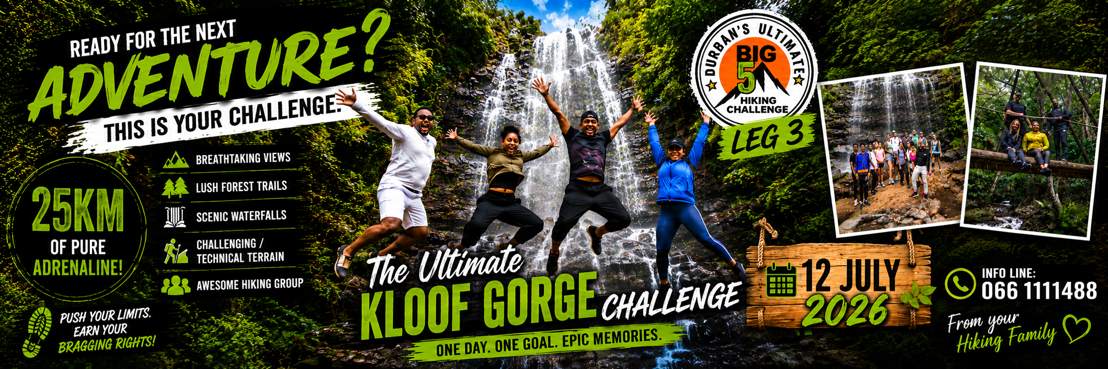 The Ultimate Kloof Gorge Challenge