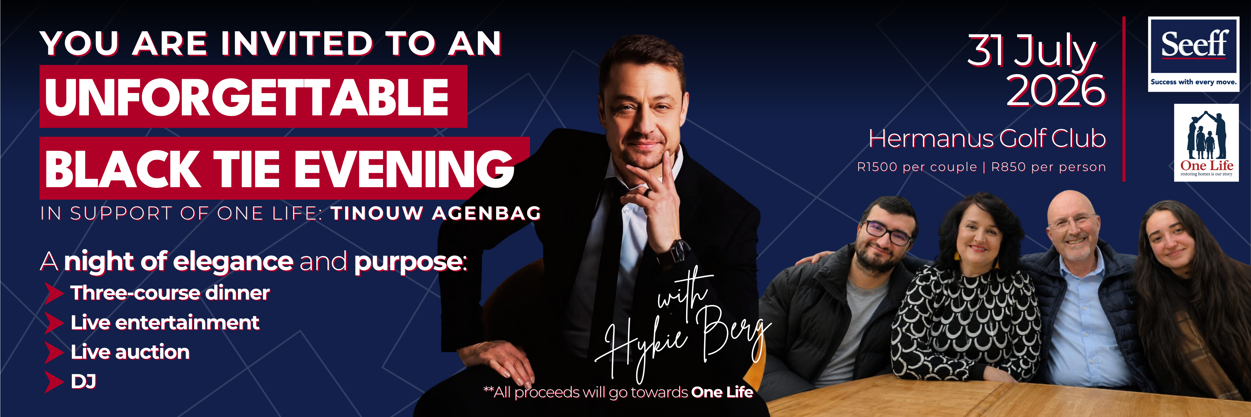 Black Tie Evening with Hykie Berg