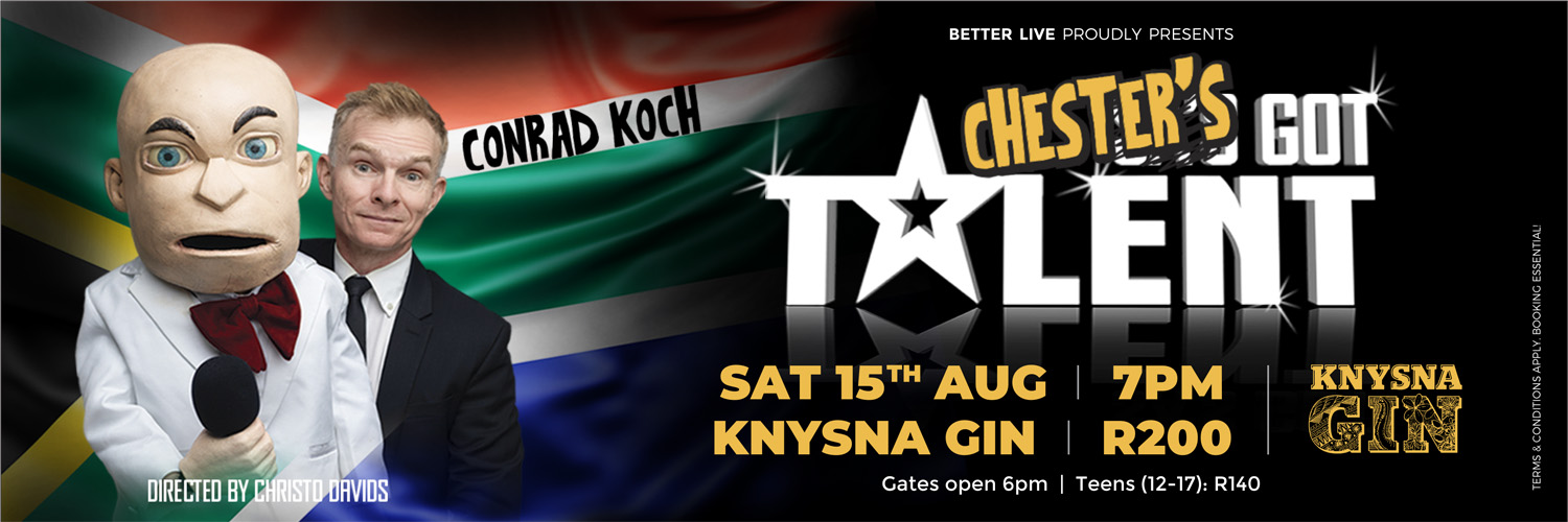 CHESTER’S GOT TALENT live in Knysna