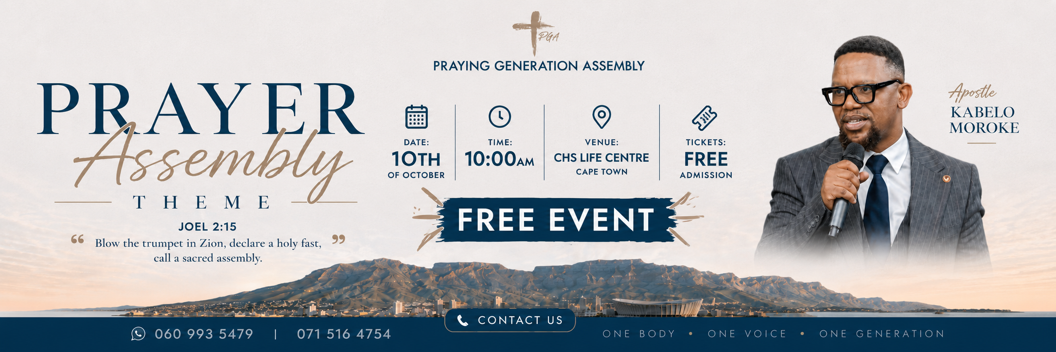 Book tickets for Prayer Assembly
