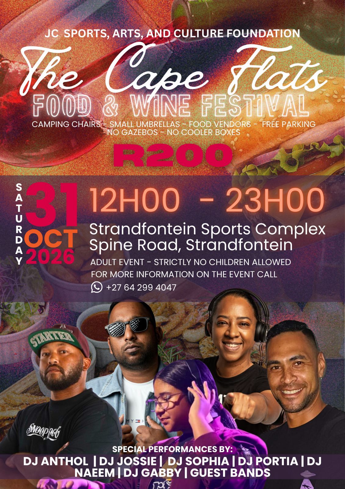Cape Flats Food Wine and Music Festival