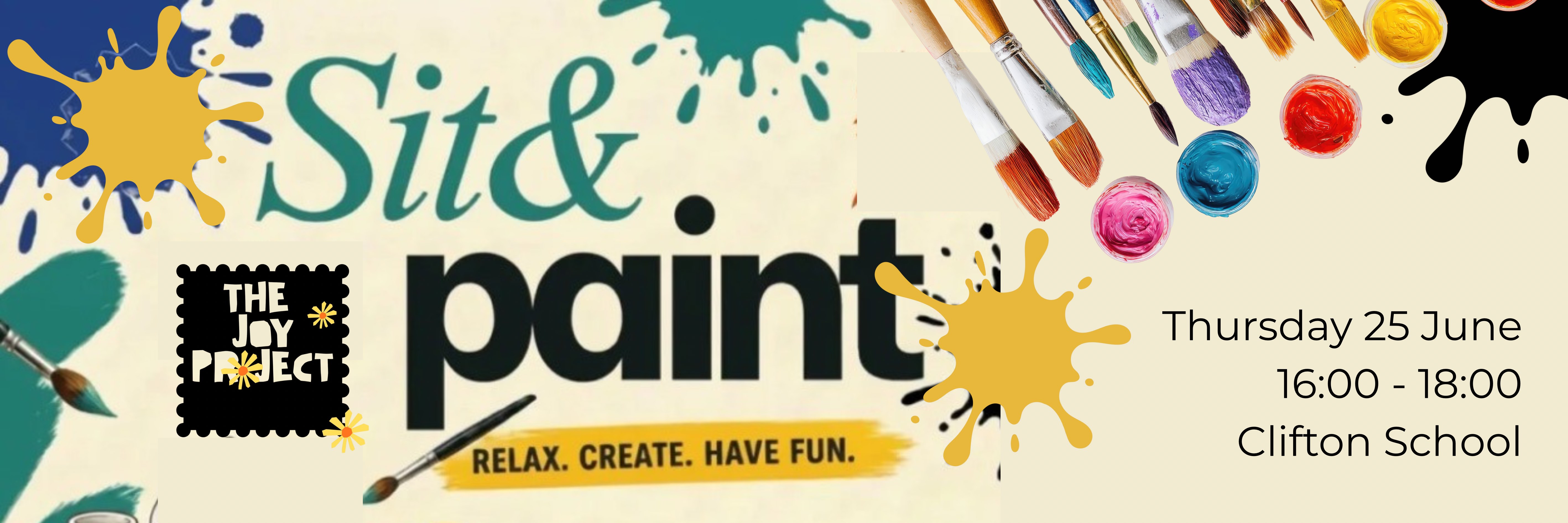 ‘Sit’ & Paint