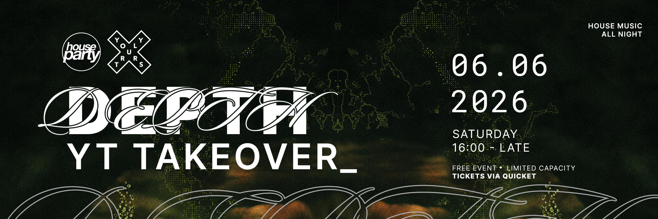 Depth YT Takeover | Saturday 6 June 2026
