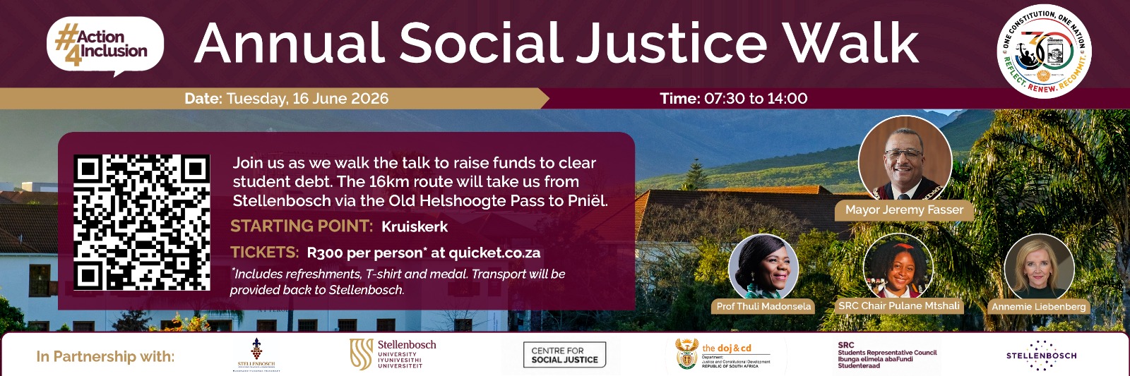 #Action4Inclusion Social Justice Walk