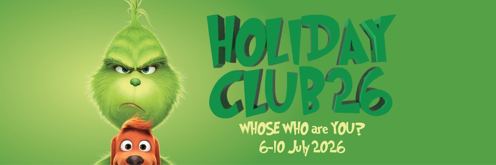 Whose Who are You Holiday Club 2026