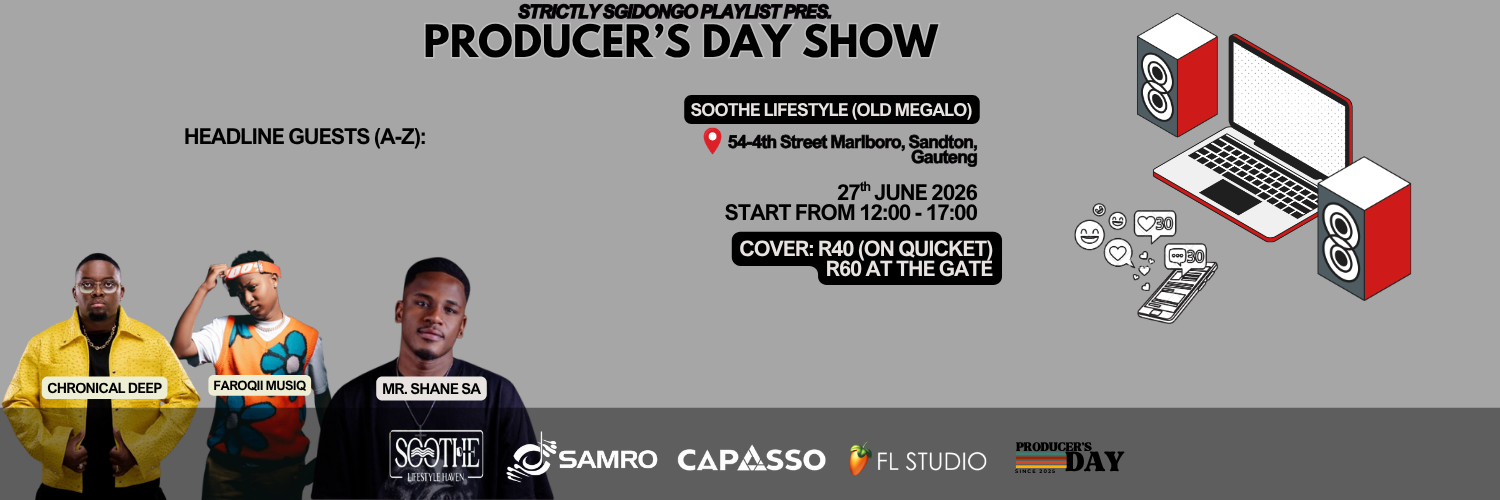 Producer's Day Show feat. Chronical Deep, FaroQii MusiQ & Mr. Shane SA