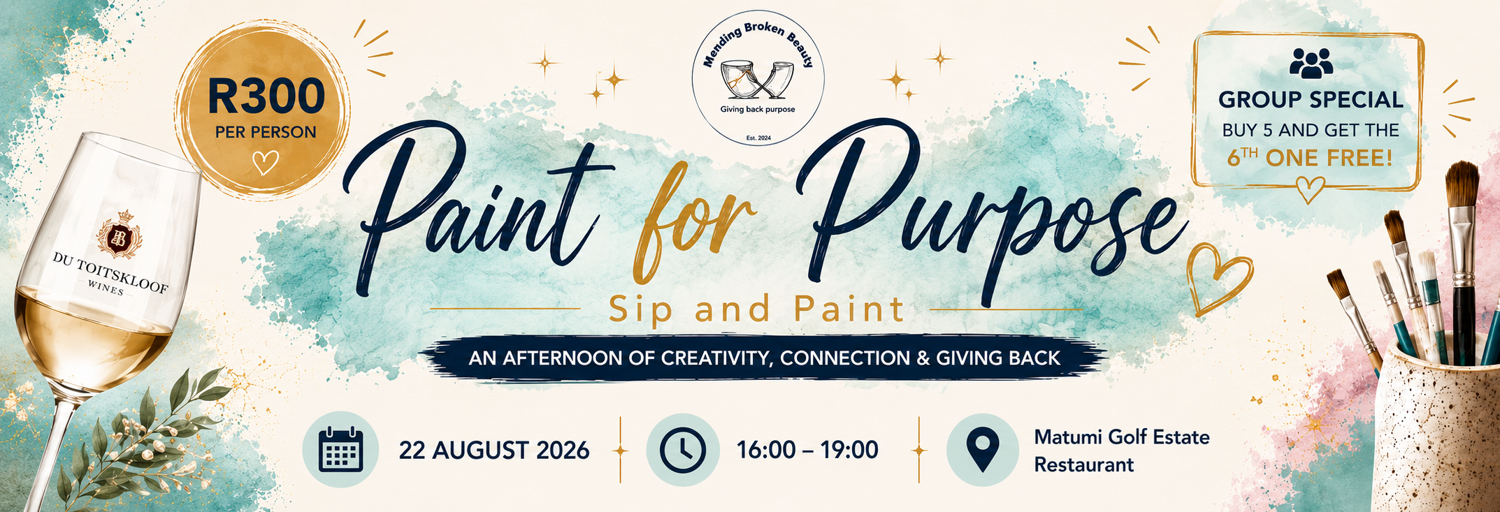 Paint for Purpose – Sip & Paint Fundraiser
