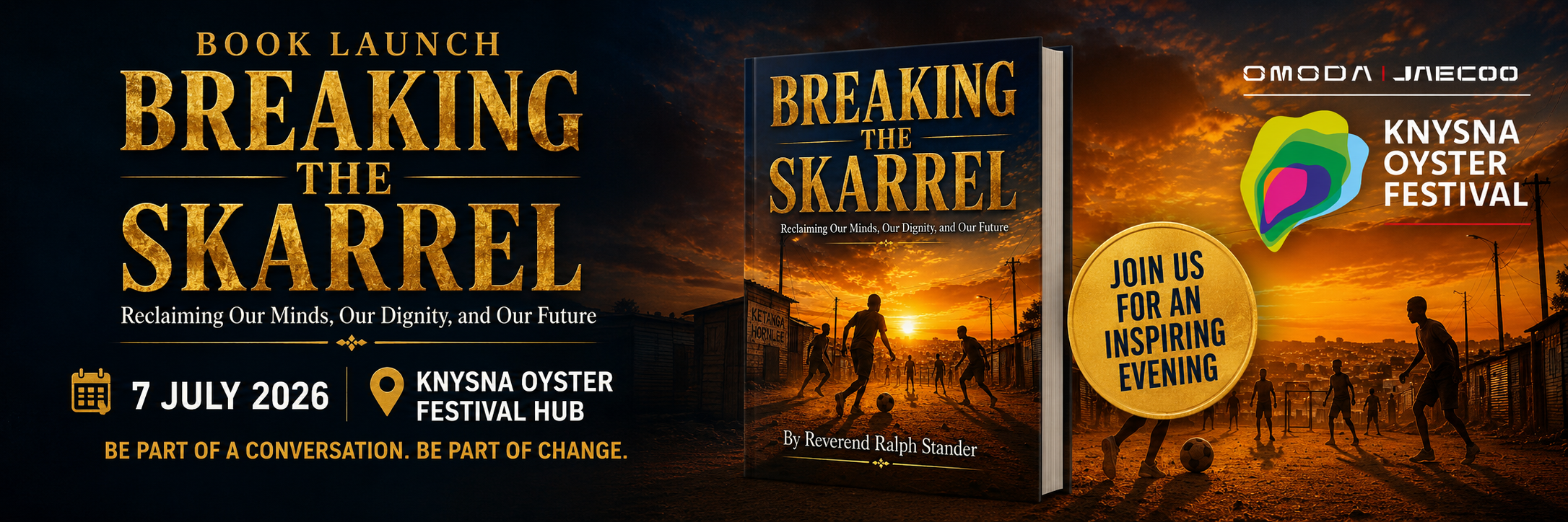 Book launch- BREAKING THE SKARREL: Reclaiming Our Minds, Our Dignity, and Our Future