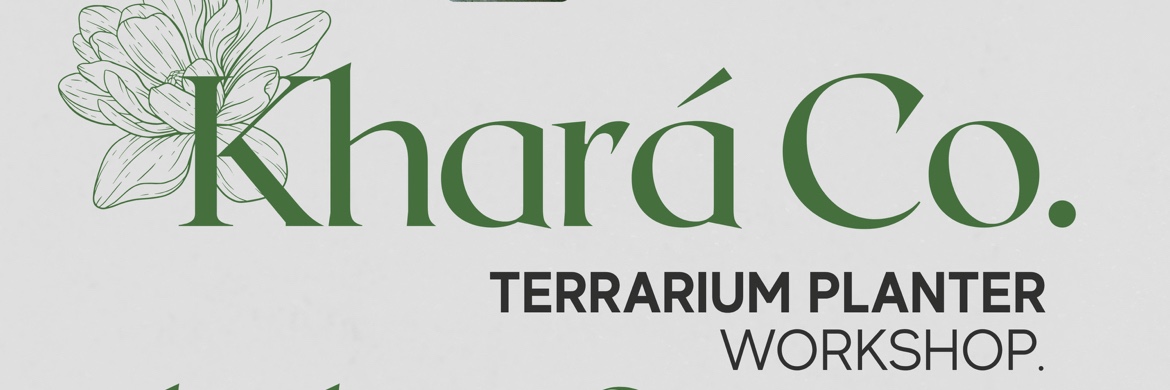 Terrarium Planter Workshop