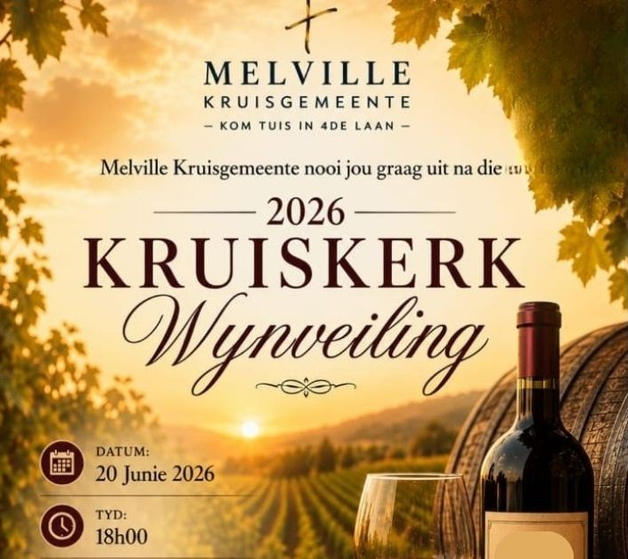 Melville Kruisgemeente Wynveiling