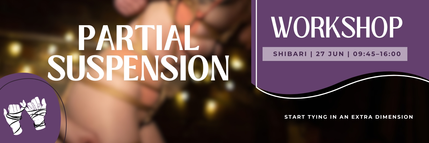 Shibari Workshop Cape Town | Partial suspensions