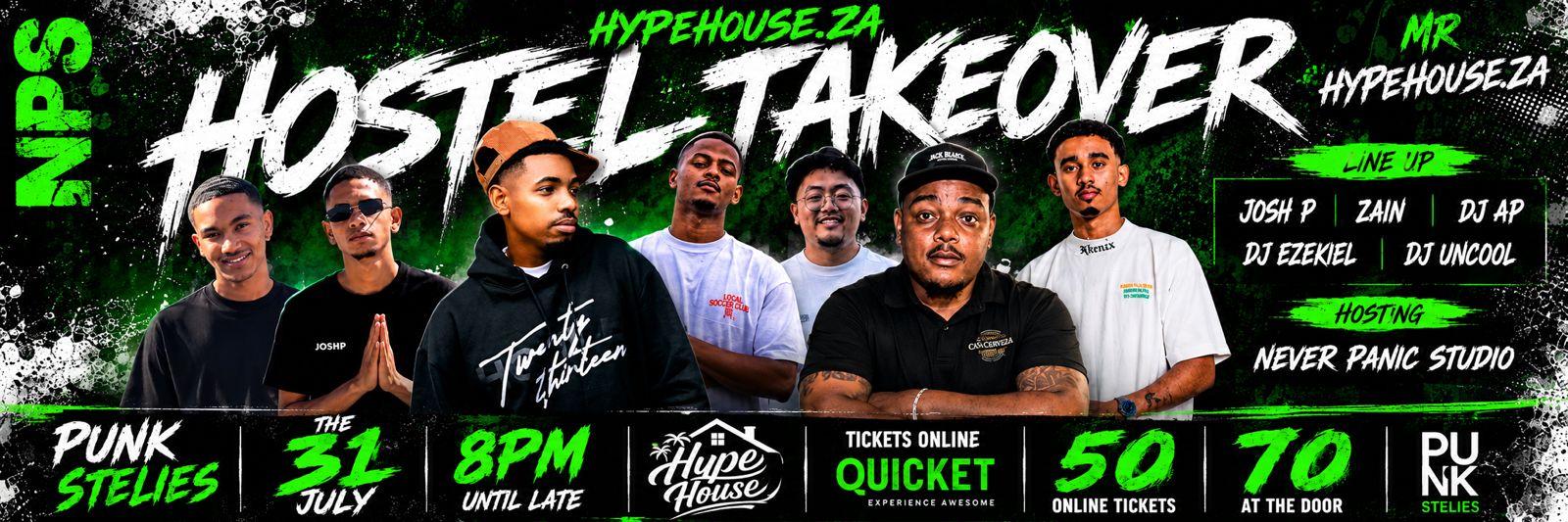 HypeHouse Presents: Hostel Takeover at Punk Stellies