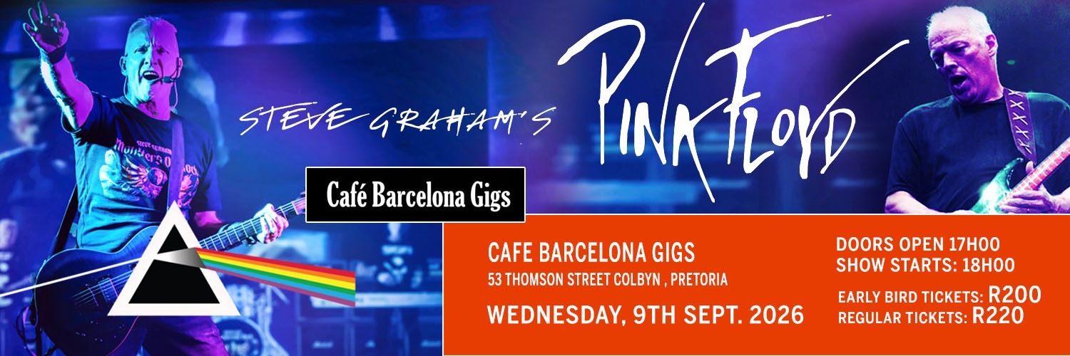 Steve Graham's Pink Floyd tribute show  - Cafe Barcelona, Pretoria