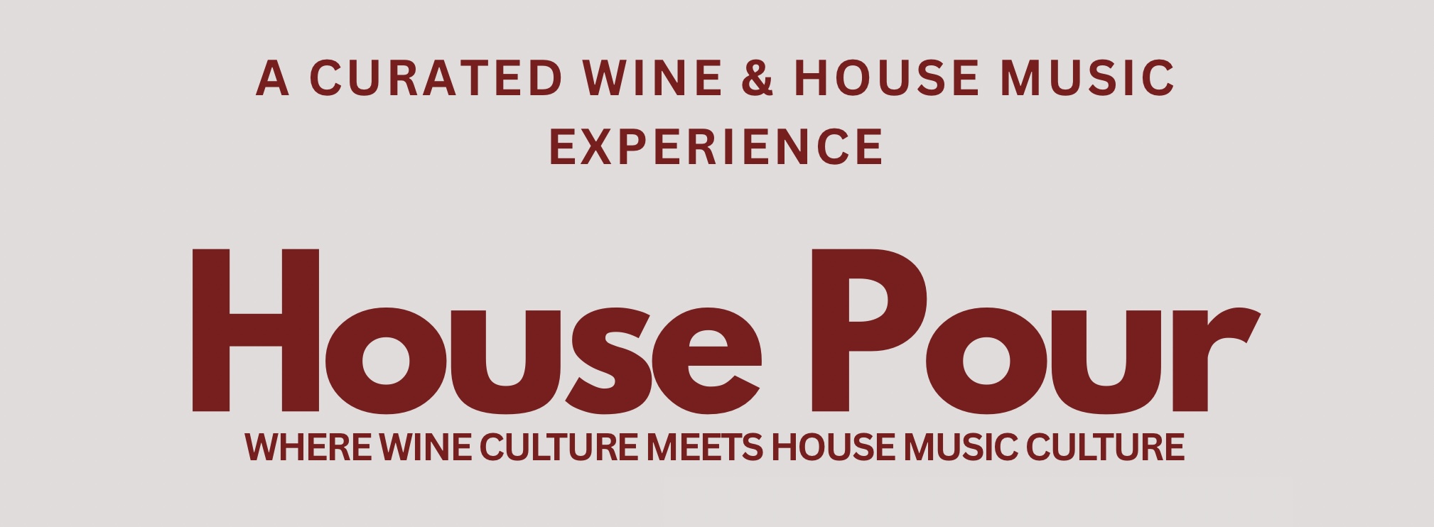 House Pour Edition 001