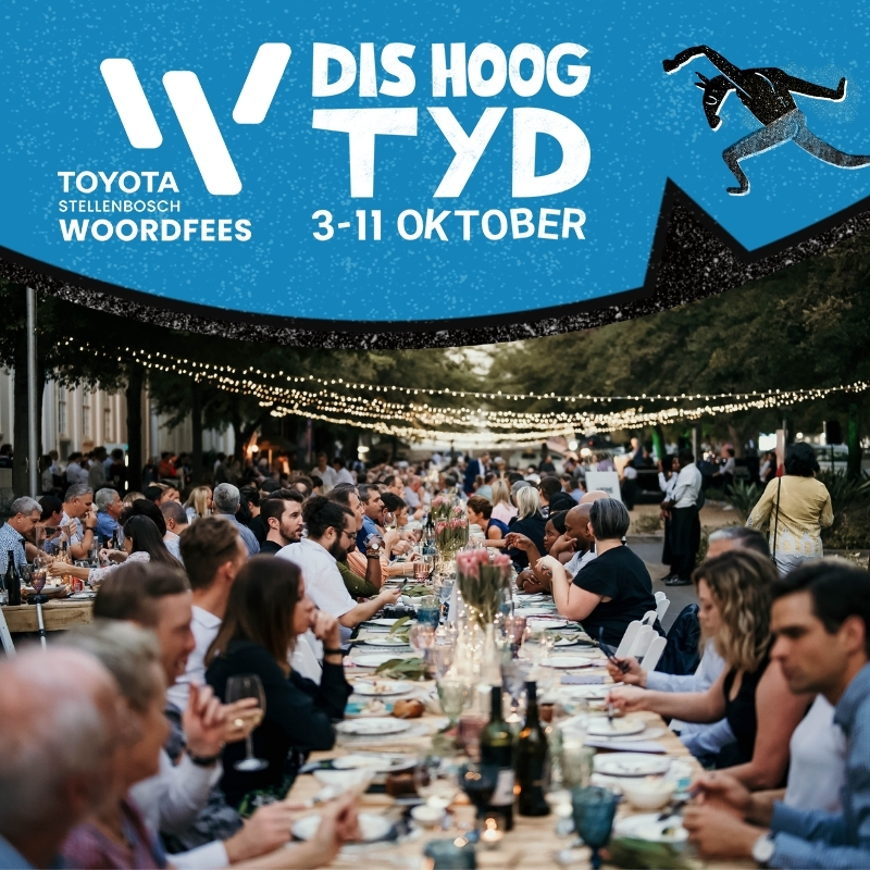 Toyota Stellenbosch Woordfees-langtafel