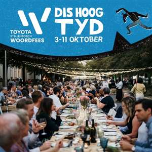 Toyota Stellenbosch Woordfees-langtafel event image
