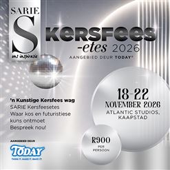 SARIE Kersfeesetes 2026 aangebied deur Today
