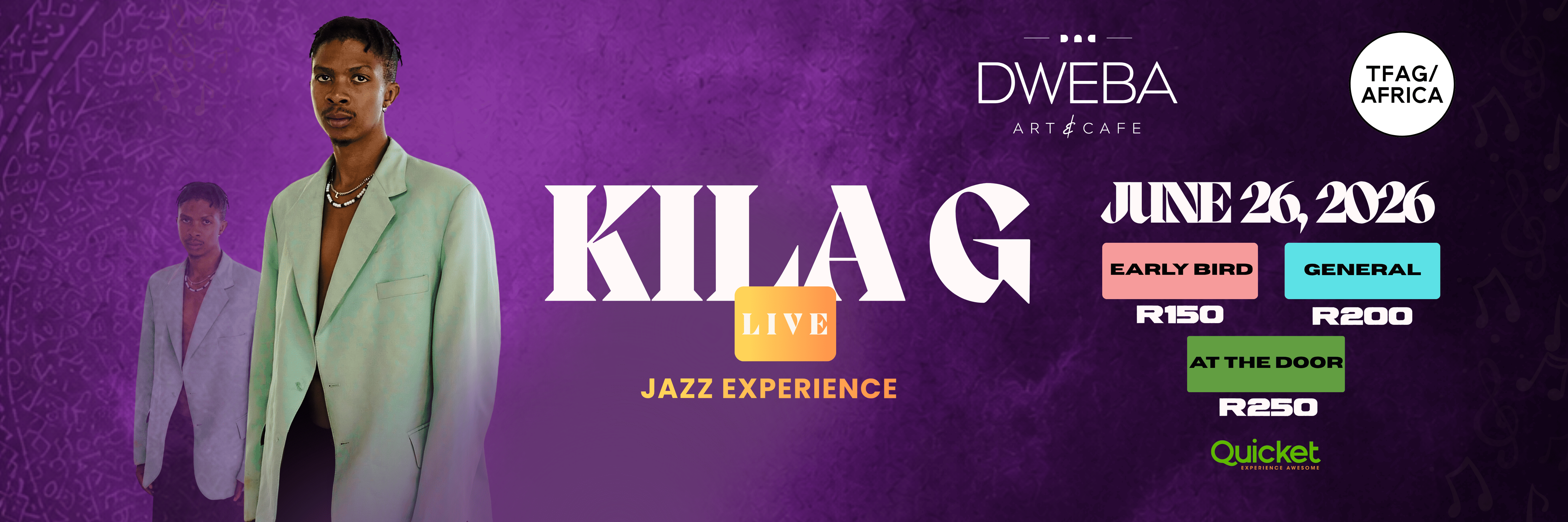Dweba Afro Jazz Night with Kila G