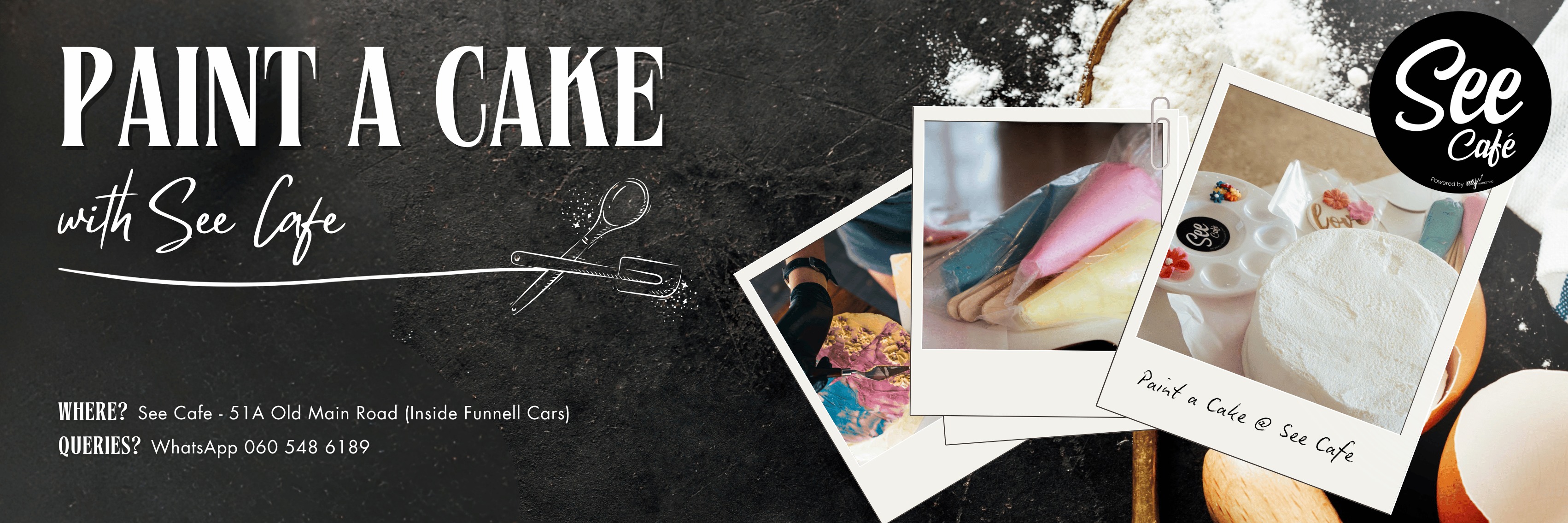 Paint a Cake @ SEE Cafe
