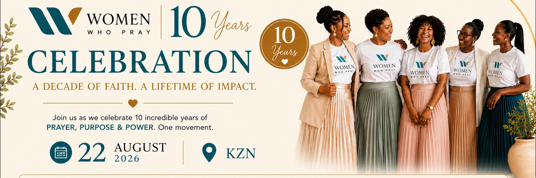 Women Who Pray 10 Year Celebration - KZN