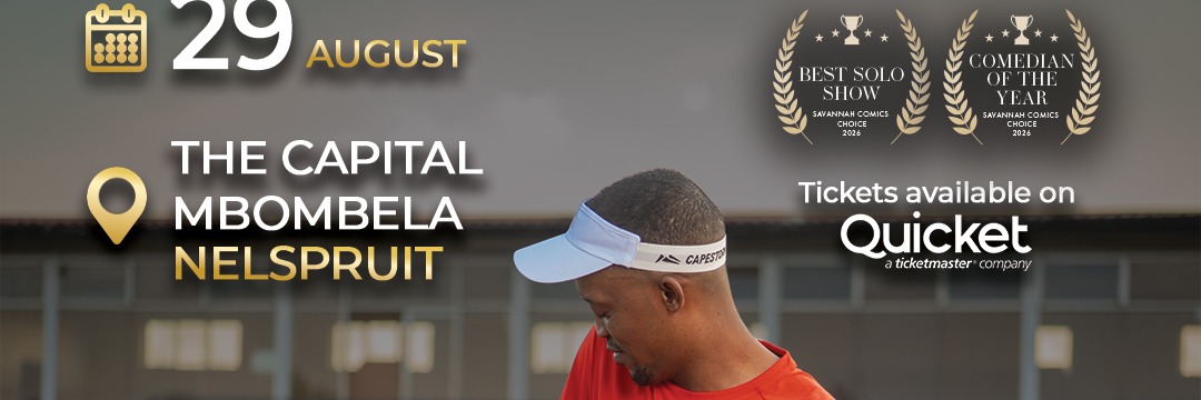 Dillan Oliphant, Victory Lap, LIVE in Nelspruit at The Capital Mbombela 29 August 2026
