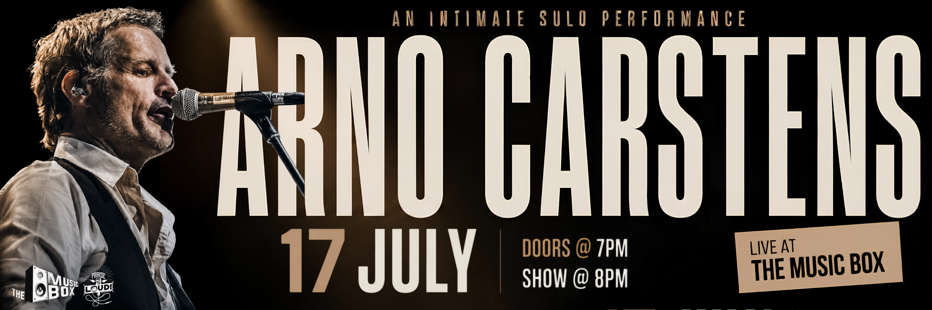 ARNO CARSTENS LIVE AT MUSIC BOX