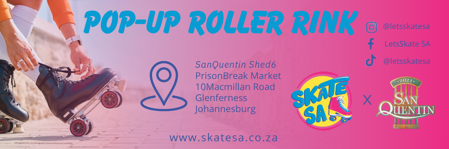 POP-UP ROLLER RINK @ Prison Break Market - 20 & 21 June