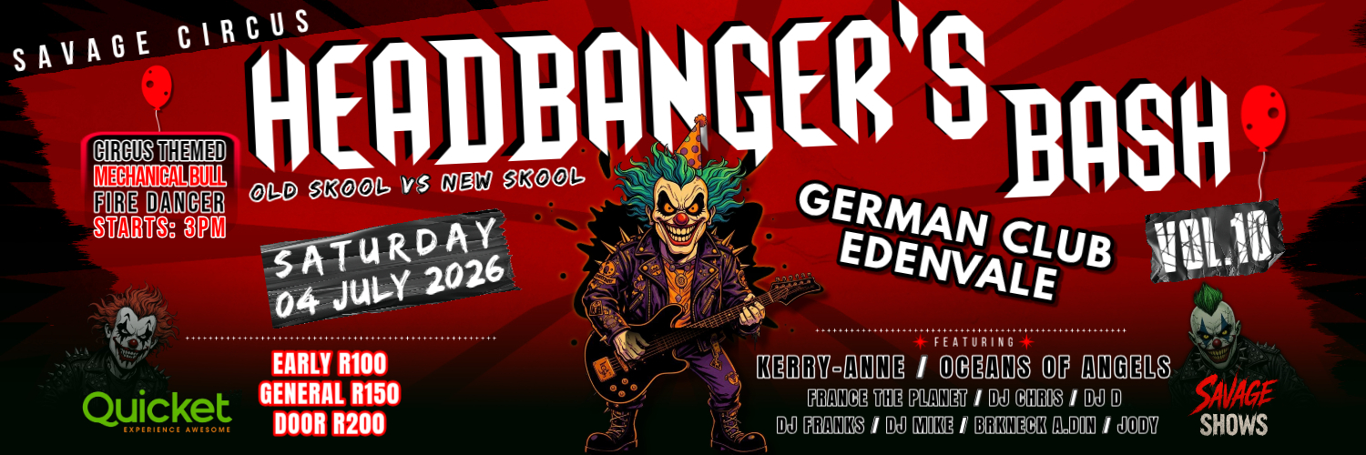 HEADBANGER’S BASH VOL. 10: SAVAGE CIRCUS