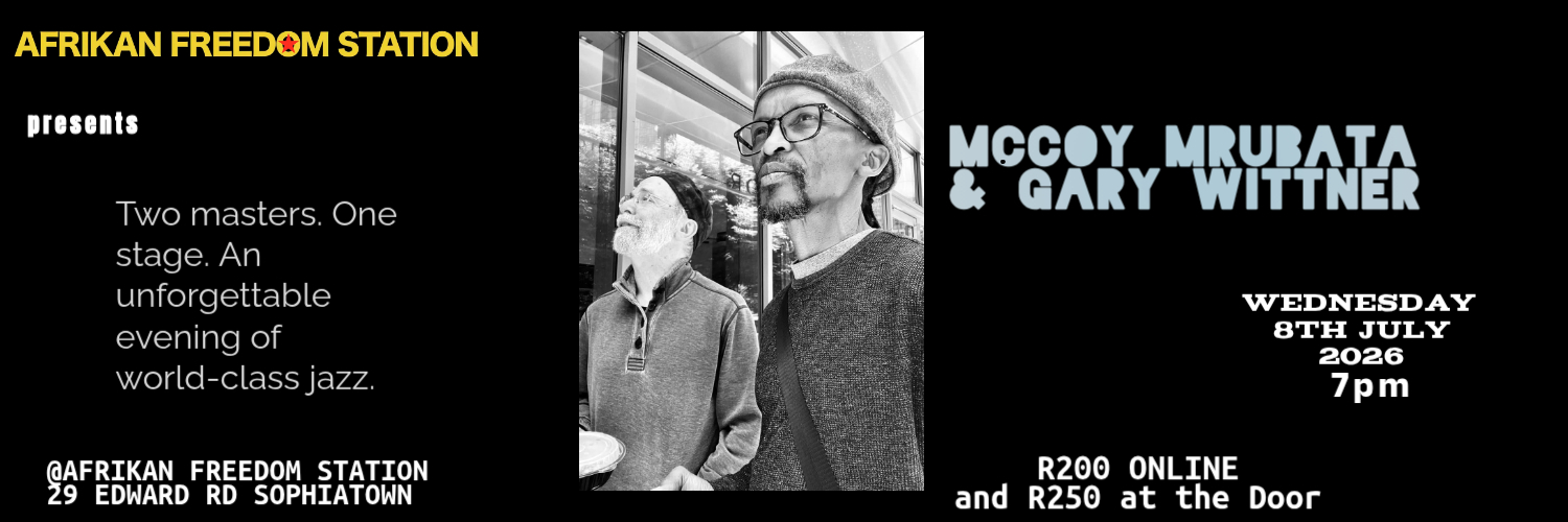 McCOY MRUBATA & GARY WITTNER: TWO MASTERS ONE STAGE.