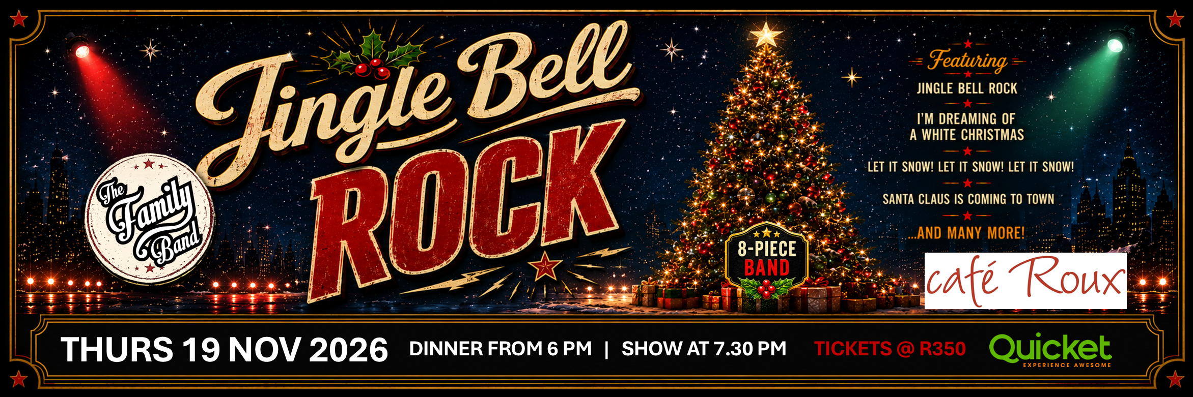 The Family Band presents Jingle Bell Rock