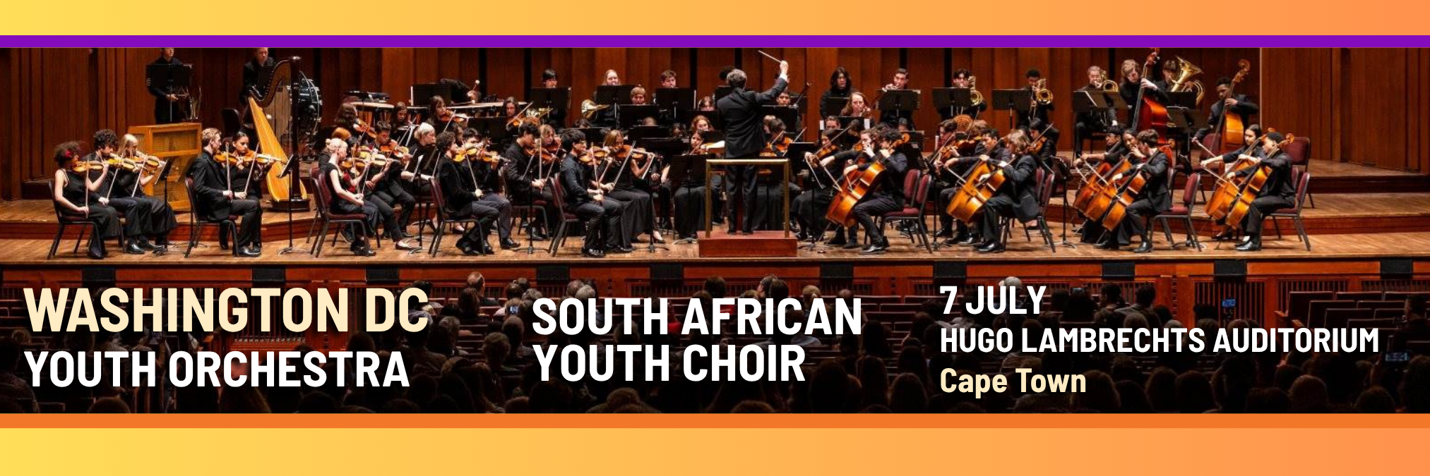 Washington DC Youth Orchestra at Hugo Lambrechts Auditorium