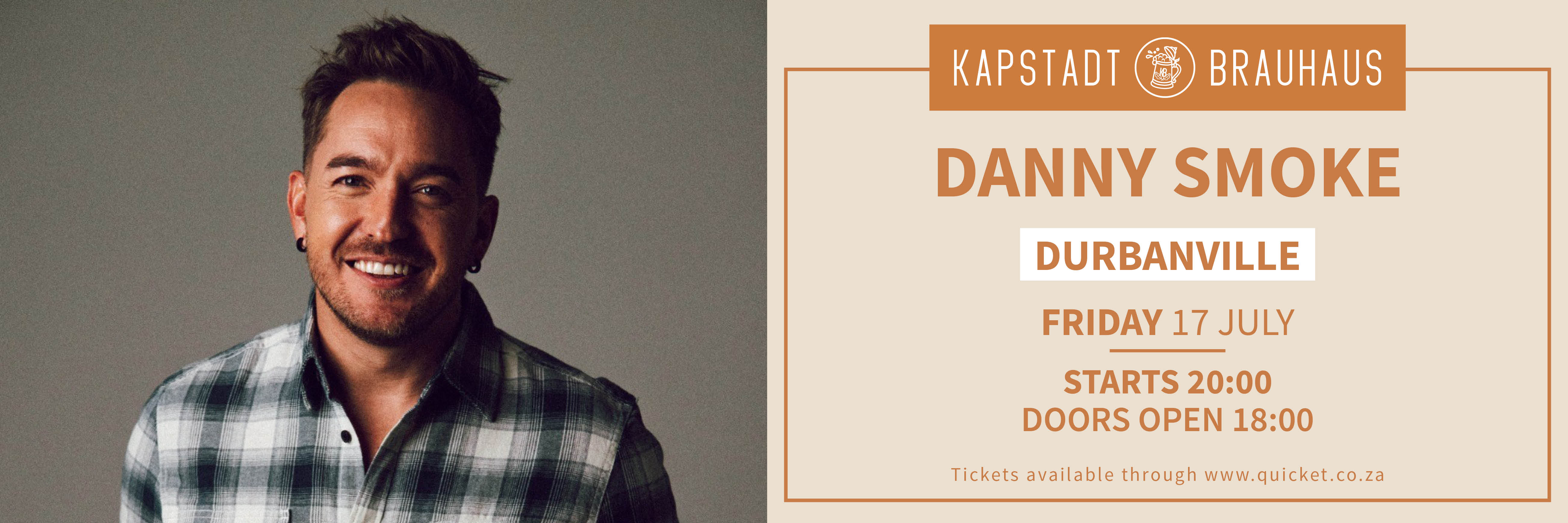 Danny Smoke live by Kapstadt Brauhaus Durbanville