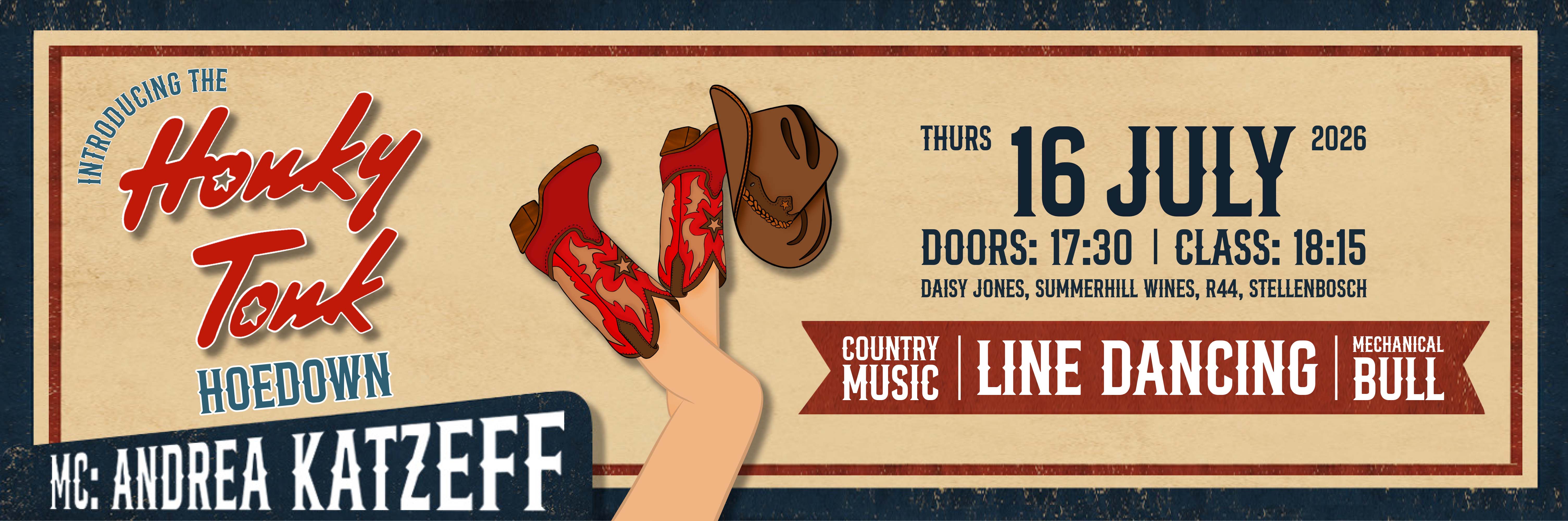 The Honky Tonk Hoedown at Daisy Jones