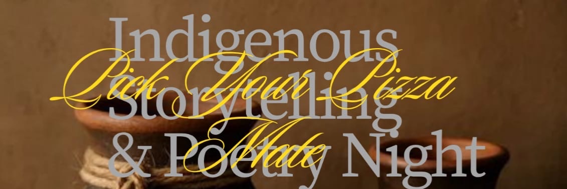 Indigenous Storytelling & Poetry Night with Khosikhadi Mmatlala waMudau & Thendo Mavhungu