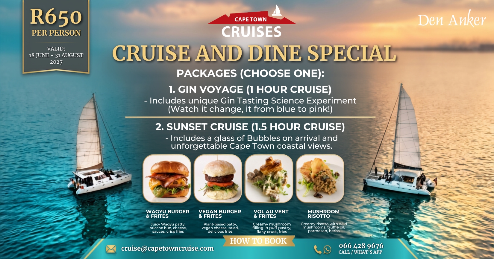 Sail & Dine Experience